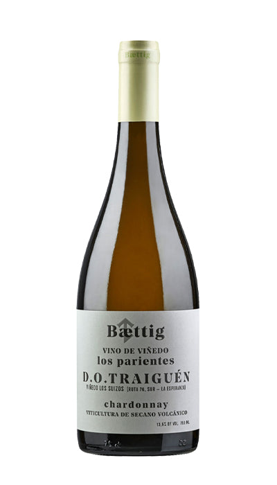 Baettig Vino de Vinedo 'Los Parientes' Chardonnay Traiguen, Chile 2019 (6-Bottle-Pack),$250/btl