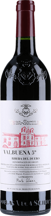 Vega Sicilia Tinto Valbuena 5 Ribera Duero 2018