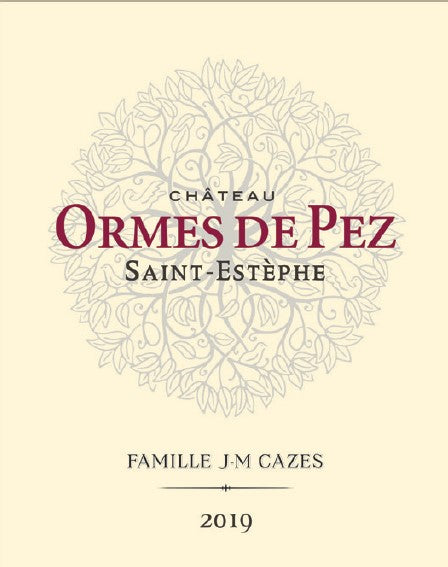 CHÂTEAU ORMES DE PEZ 2020 Saint Estephe