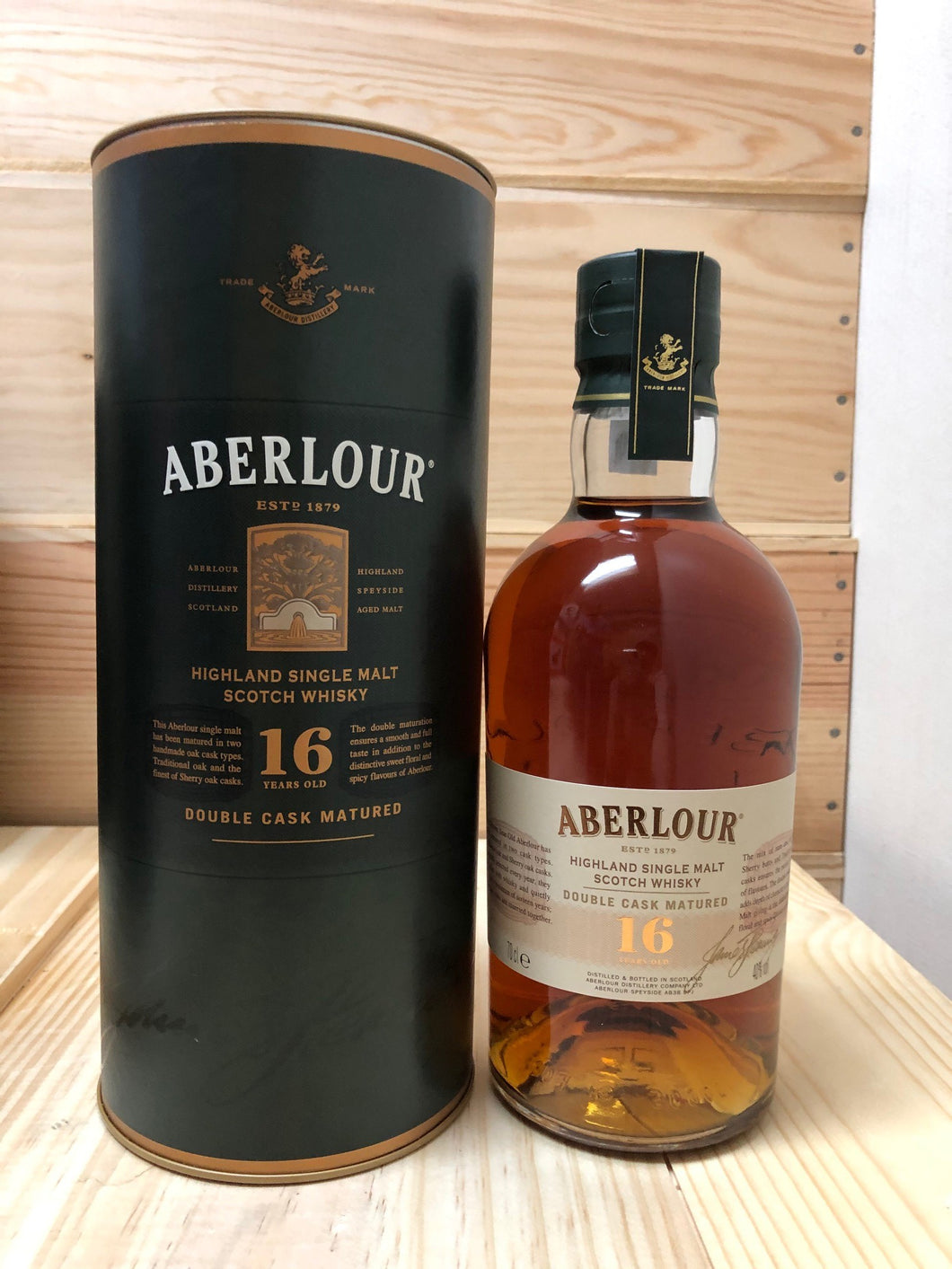 Aberlour Double Cask Matured 16 Year Old Single Malt Scotch Whisky, Highland Speyside , Scotland