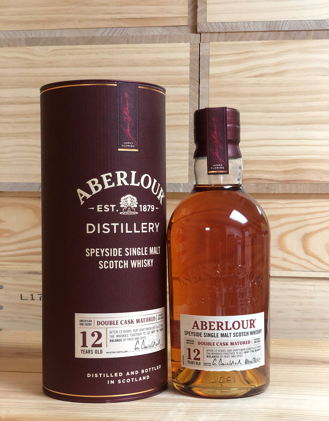 Aberlour Double Cask Matured 12 Year Old Single Malt Scotch Whisky, Speyside, Scotland