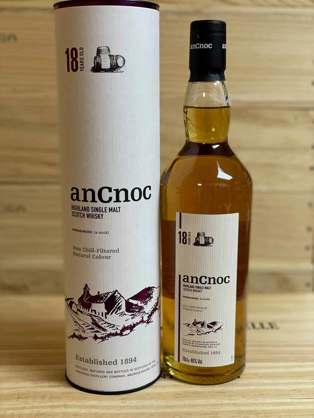 Ancnoc 18 Years Highland Single Malt Scotch Whisky