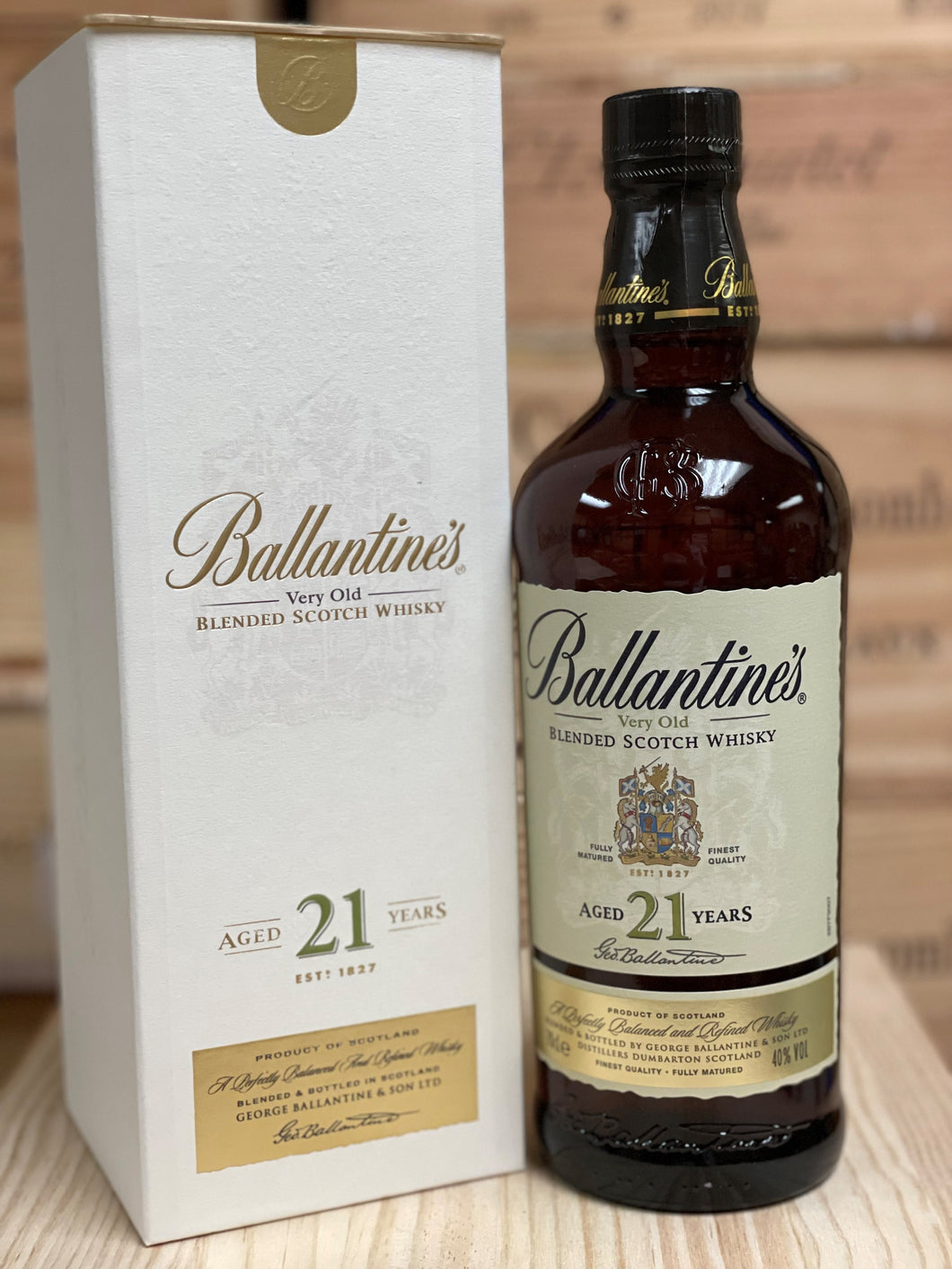 Ballantine's 21 Year Old Blended Scotch Whisky Scotland