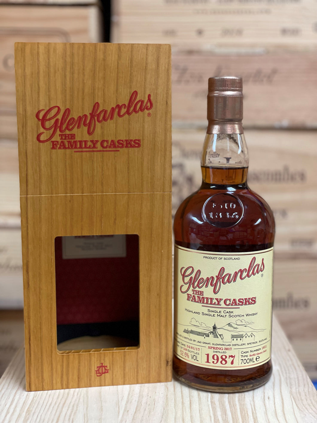 Glenfarclas 1987 Single Family Cask