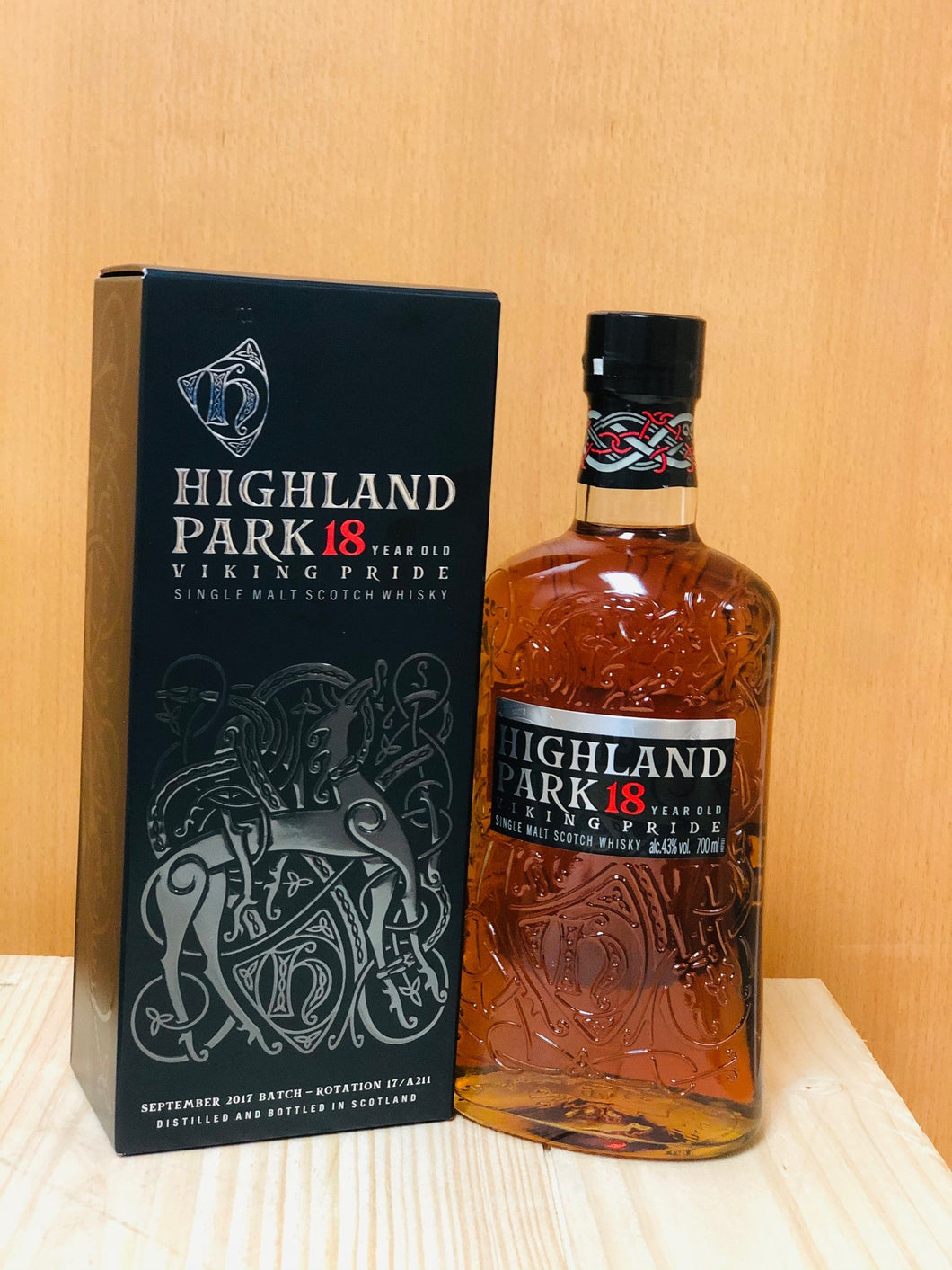 Highland Park Viking Pride 18 Year Old Single Malt Scotch Whisky Orkney, Scotland