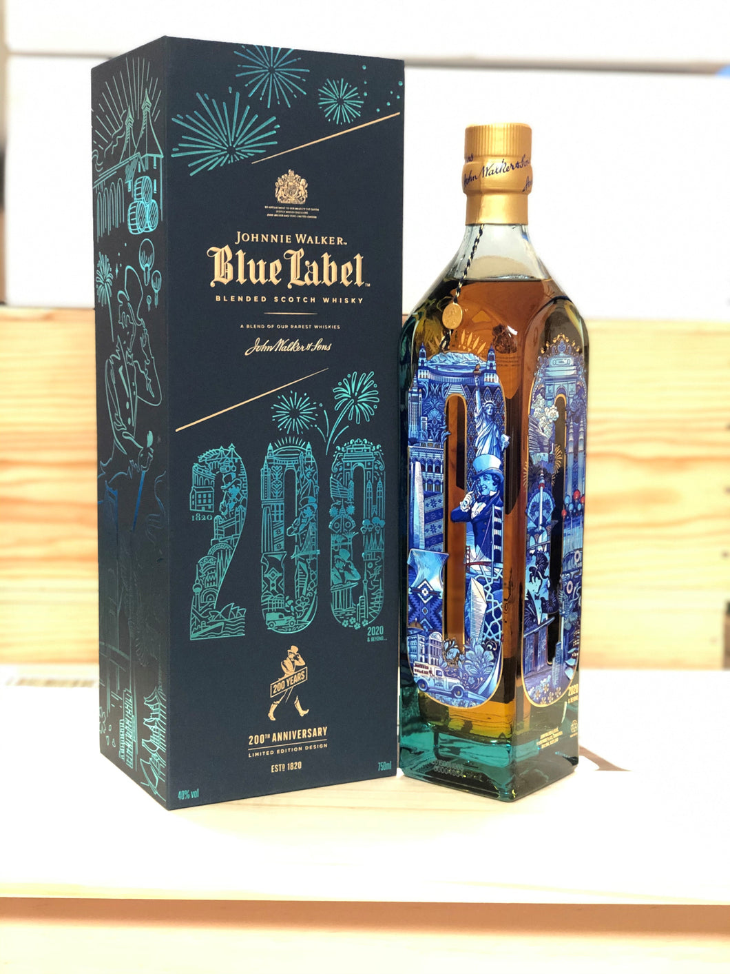 Johnnie Walker Blue lable 200th Anniversary Limited Edition