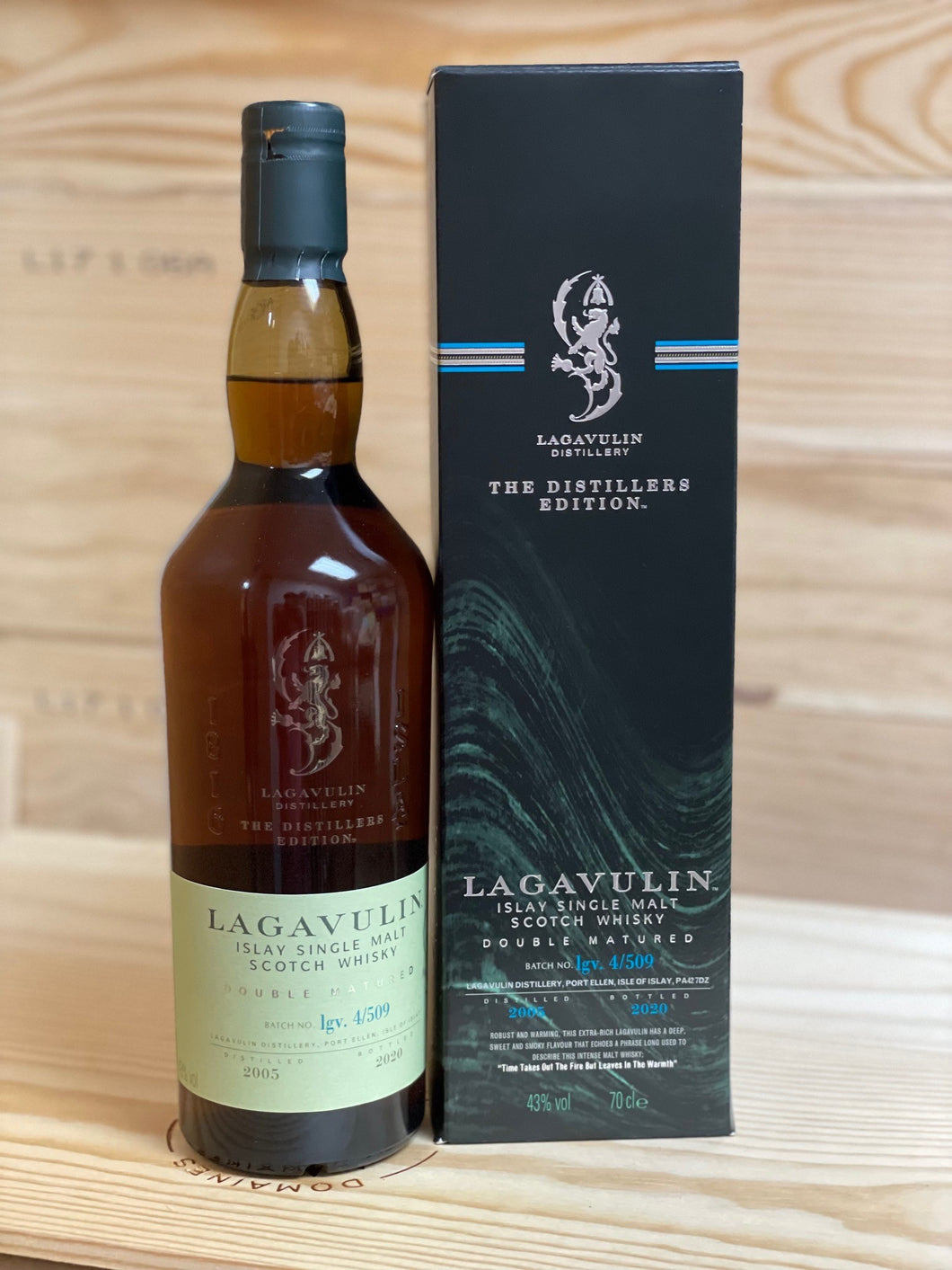 Lagavulin 'The Distillers Edition' Double Matured Single Malt Scotch Whisky 2005-2010