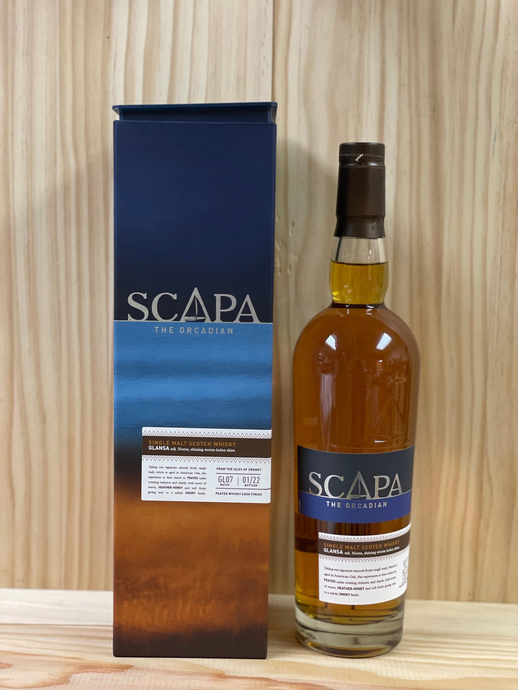 Scapa The Orcadian 'Glansa' Single Malt Scotch Whisky Orkney, Scotland