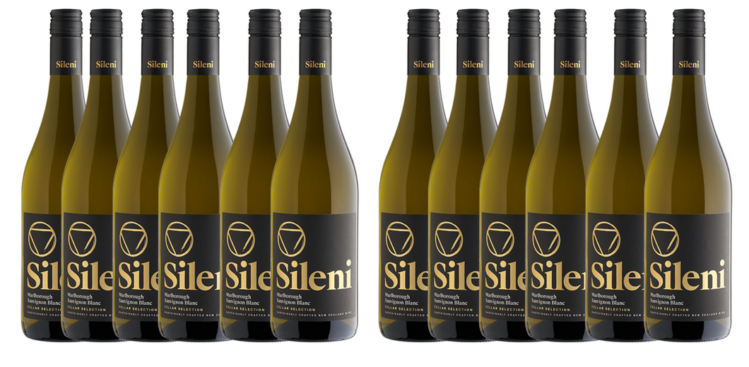 Sileni Estates Cellar Selection Sauvignon Blanc Marlborough 2023:12Btl-Pack , average $125/btl