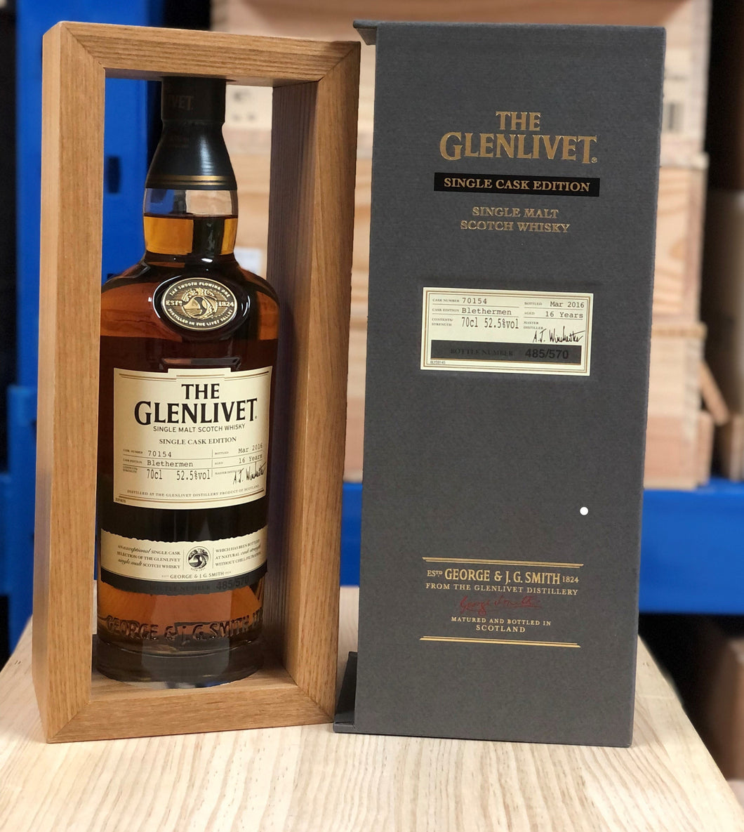 The Glenlivet Single Cask Edition #70154 Blethermen  Single Malt Whisky 格蘭利威單桶原酒Blethermen 蘇格蘭威士忌